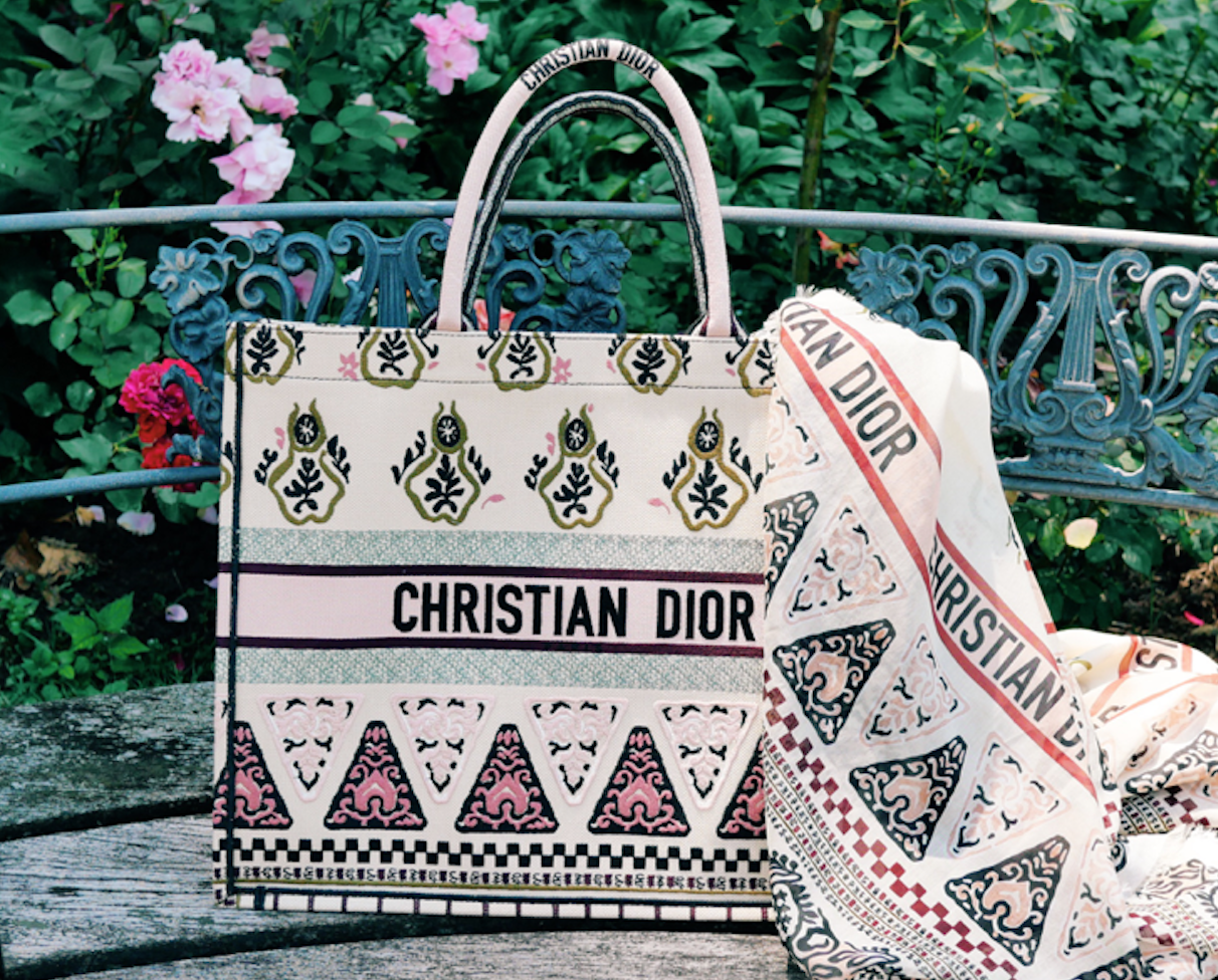 Brand New Christian Dior Book Tote Medium